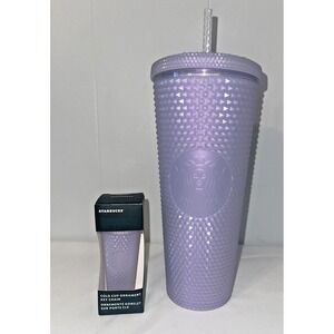 Starbucks 2021 Holiday C 24oz  Tumbler With matching Keychain‎